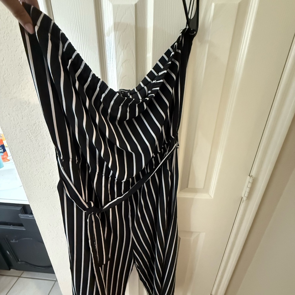 Strapless jumpsuit